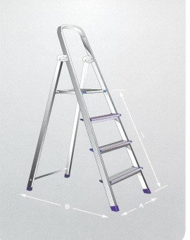 Light Aluminium Step Ladder